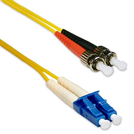 Enet Enet 2M St/Lc Duplex Single-Mode 9/125 Os1 Or Better Yellow Fiber STLC-SM-2M-ENC